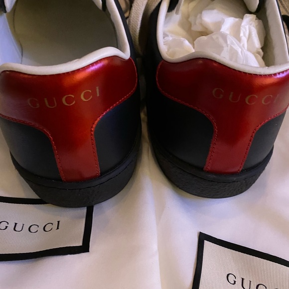 Gucci Men’s Ace Stripe Size 7 (US) - Picture 1 of 7